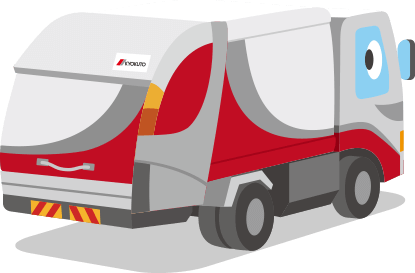 ごみ収集車くん