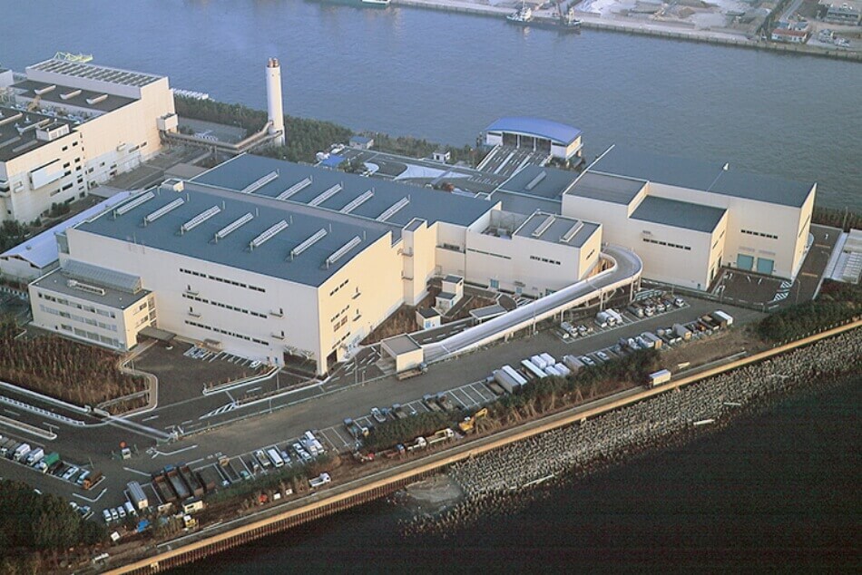 京浜島不燃ごみ処理センター