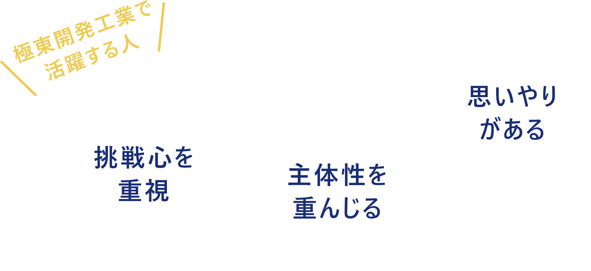 極東開発工業で活躍する人
